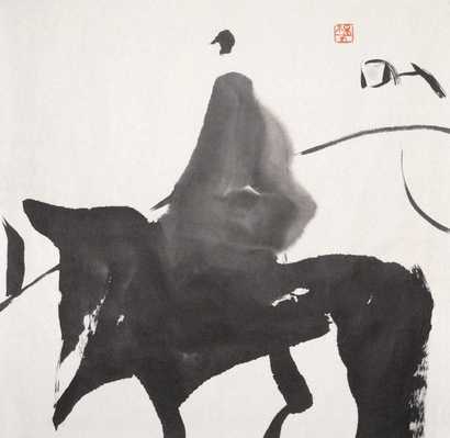 杨刚 人物 镜心